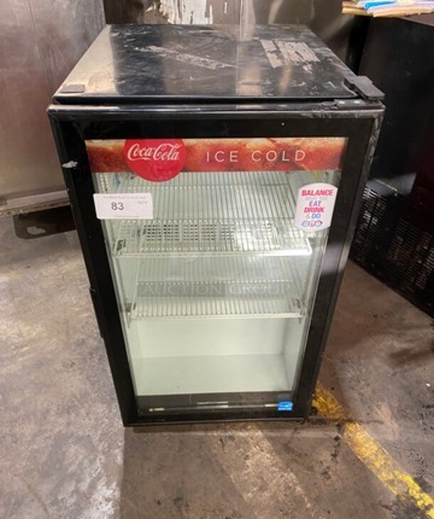 Imbera Commercial Countertop Mini Reach In Cooler Merchandiser! With View Through Door! Poly Coated Racks! Model: VR06CO2 SN: 265170200539 115V 60HZ 1 Phase - Image 1 of 7