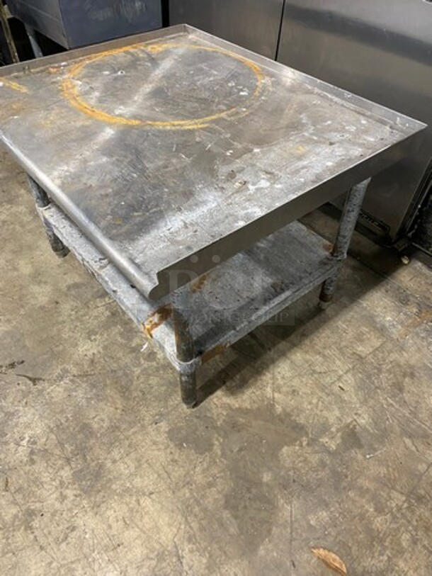 All Stainless Steel Commercial table With Under Shelf! - Image 2 of 7