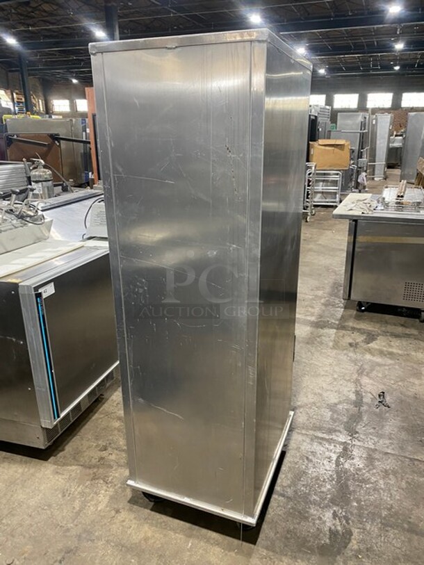 Lockwood! Enclosed Food Pan Rack! On Wheels! - Image 3 of 7