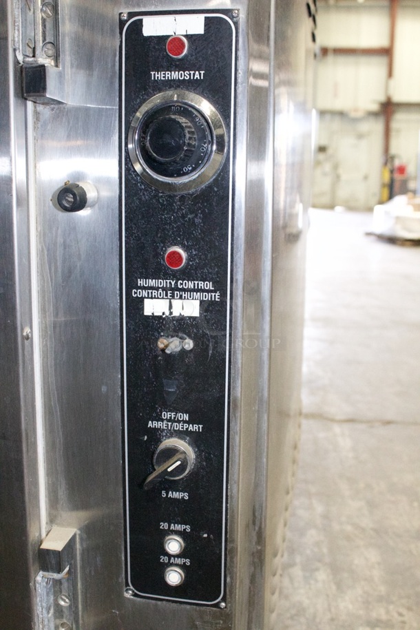 Doyon JAOP6SL Convection Oven Proofer, Electric, Side Loaded, Capacity Of (6) 18″X26″ Pans In Oven, (9) 18″X26″ Pans In Proofer – 208v, 1ph - Image 8 of 11