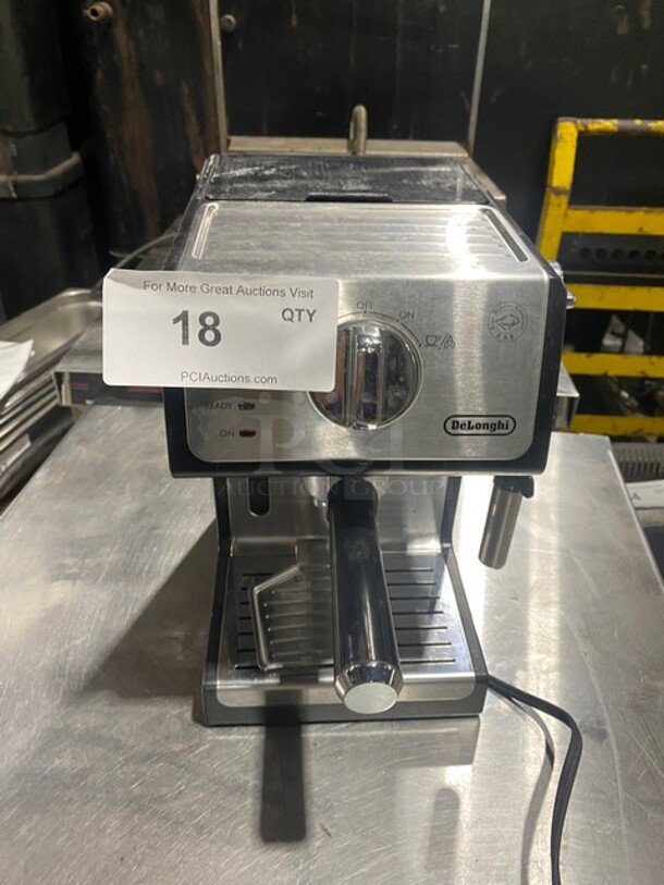 GREAT! DeLonghi Commercial Countertop Coffee Brewer! With Portafilter! Model ECP3420! 120V!  - Image 1 of 8