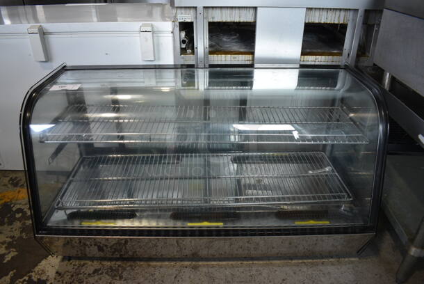 AdmiralCraft BDRCTD-200 Metal Commercial Countertop Refrigerated Display Case Merchandiser. 110-120 Volts, 1 Phase. 48x24x27. Tested and Working!