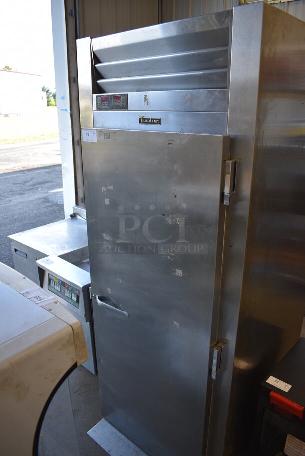 Traulsen Model RPP132L-FHS Stainless Steel Commercial Single Door Roll In Rack Proofer w/ Ramp. 115 Volts, 1 Phase. 35.5x36x84. Tested and Working!