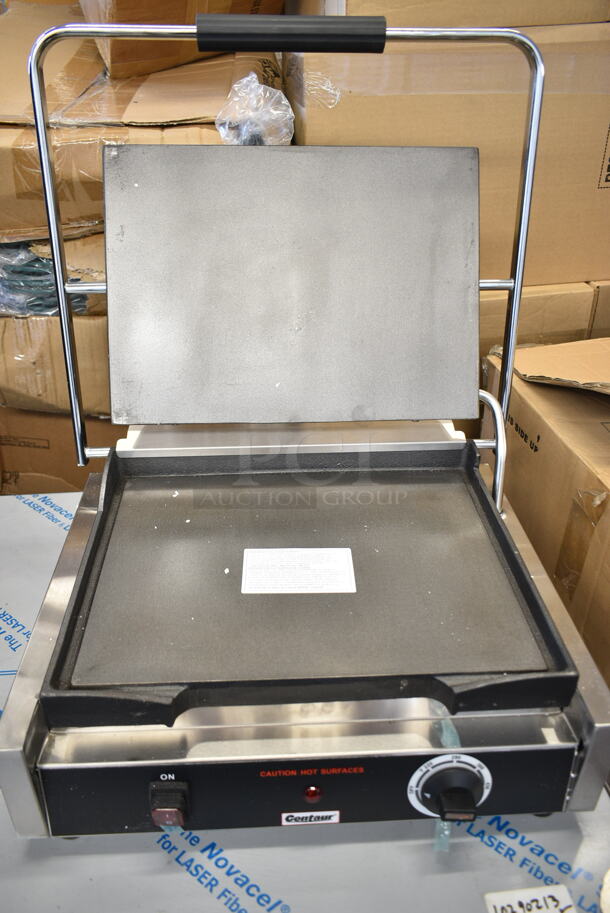BRAND NEW! 2019 Centaur ABSGM Stainless Steel Commercial Countertop Panini Press. 115 Volts, 1 Phase. Tested and Working! - Image 5 of 6