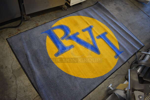 Gray Floor Rug w/ PVI Logo. 67x43 - Image 4 of 6