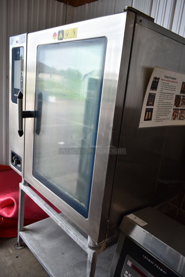 2015 Alto Shaam CTP10-20E Stainless Steel Commercial Electric Powered Combi Convection Oven on Stand. 208-240 Volts, 3 Phase. - Image 2 of 7