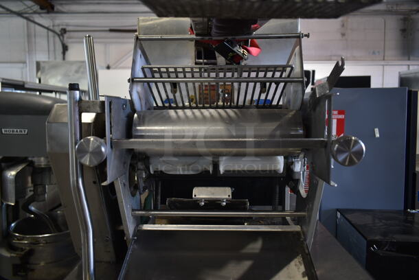 Superior 2CF054424P Stainless Steel Commercial Floor Style Combo Flour and Corn Tortilla Machine. 230 Volts, 1 Phase.  - Image 6 of 10