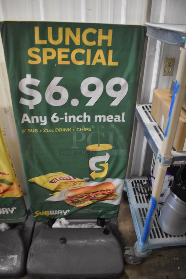 2 Subway Signs. 24x28x56. 2 Times Your Bid! - Image 3 of 4