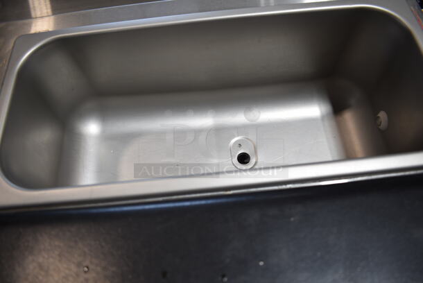 2016 Electro Freeze SLX500-232 Stainless Steel Commercial Floor Style 2 Flavor w/ Twist Soft Serve Ice Cream Machine on Commercial Casters. 208-230 Volts, 3 Phase.  - Image 7 of 11