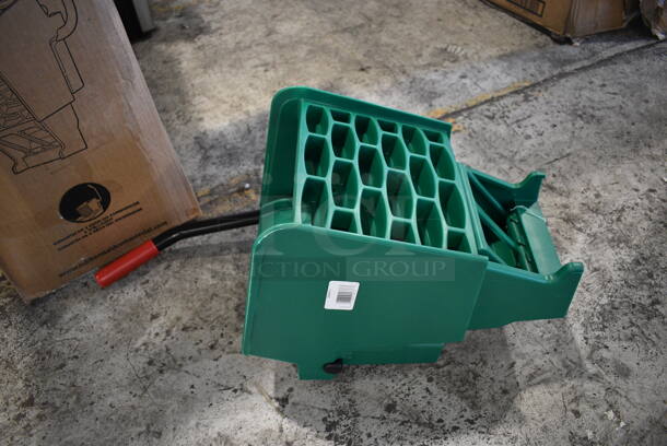 4 BRAND NEW IN BOX! Rubbermaid Green Poly Mop Bucket Wringing Attachments. 12x12.5x30. 4 Times Your Bid! - Image 2 of 5