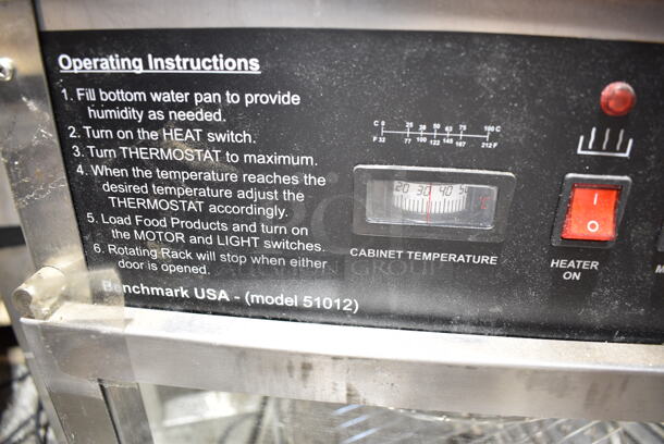 Stainless Steel Commercial Countertop Warming Holding Display Case Merchandiser. Tested and Working! - Image 8 of 8
