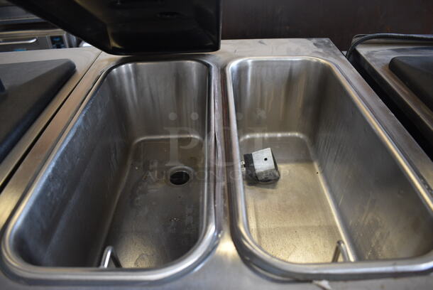 2013 Stoelting Model F231-309I2-AD1 Stainless Steel Commercial Floor Style Air Cooled 2 Flavor w/ Twist Soft Serve Ice Cream Machine on Commercial Casters. 208-240 Volts, 3 Phase.  - Image 6 of 7