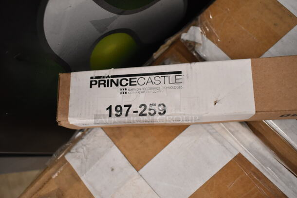BRAND NEW SCRATCH AND DENT! 2023 Prince Castle 297-T12P Stainless Steel Commercial Countertop Vertical Contact Toaster. 115 Volts, 1 Phase. Tested and Working! - Image 4 of 6