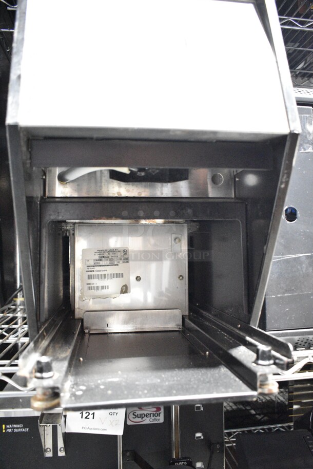 Newco FKP-2 Metal Commercial Countertop Single Cup Coffee Machine. 120 Volts, 1 Phase.  - Image 4 of 5