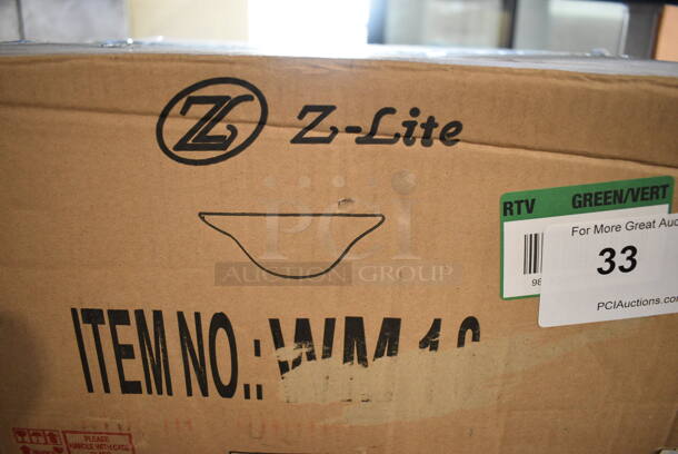 BRAND NEW SCRATCH AND DENT! Z Lite WM16 Light Fixture