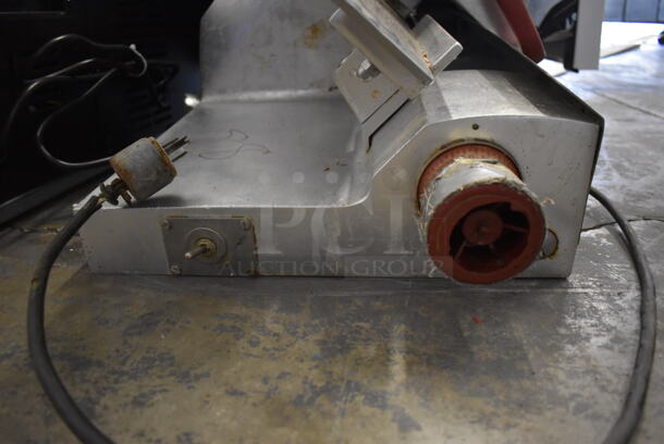 Fleetwood Stainless Steel Commercial Countertop Meat Slicer. 115 Volts, 1 Phase. 25x18x20. Tested and Working! - Image 6 of 6