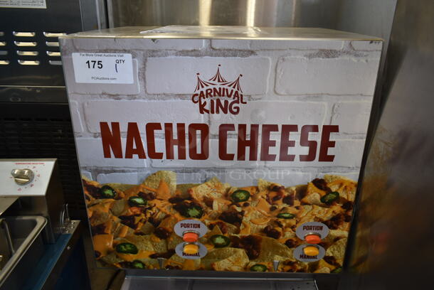 BRAND NEW SCRATCH AND DENT! 2023 Carnival King 382CD450 Stainless Steel Commercial Countertop Dual Peristaltic Chili and Cheese Sauce Dispenser. 120 Volts, 1 Phase. Tested and Working! - Image 3 of 8