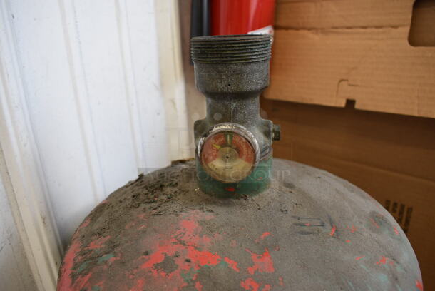Metal Fire Suppression Tank. 12x12x36 - Image 3 of 3