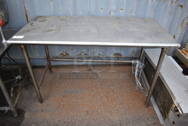 Stainless Steel Table. 60x30x35.5