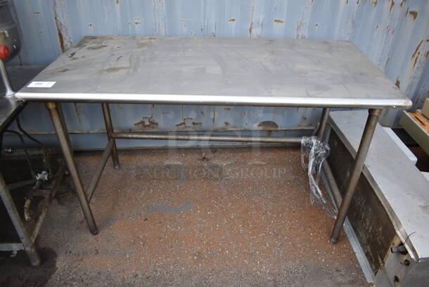 Stainless Steel Table. 60x30x35.5 - Image 1 of 4