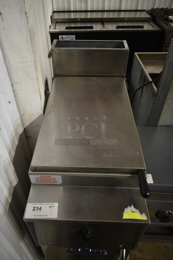 Imperial IRT-14-G-BM Stainless Steel Commercial Floor Style Natural Gas Powered Rethermalizer on Commercial Casters. 105,000 BTU.  - Image 2 of 6