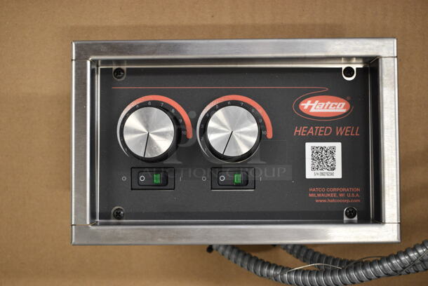 BRAND NEW! Hatco HWBI-2D Stainless Steel Commercial Two Compartment Modular / Ganged Drop In Hot Food Well with 3/4" NPT Drain. 208 Volts, 1/3 Phase. - Image 4 of 10