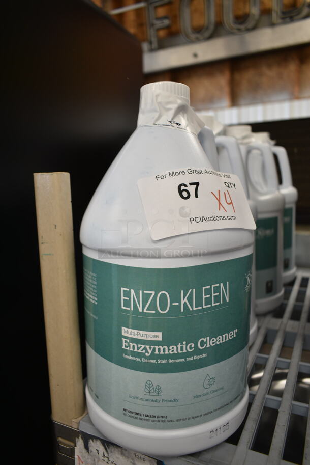 4 Noble Enzo-Kleen Enzymatic Cleaner Jugs. 4 Times Your Bid!  - Image 3 of 5