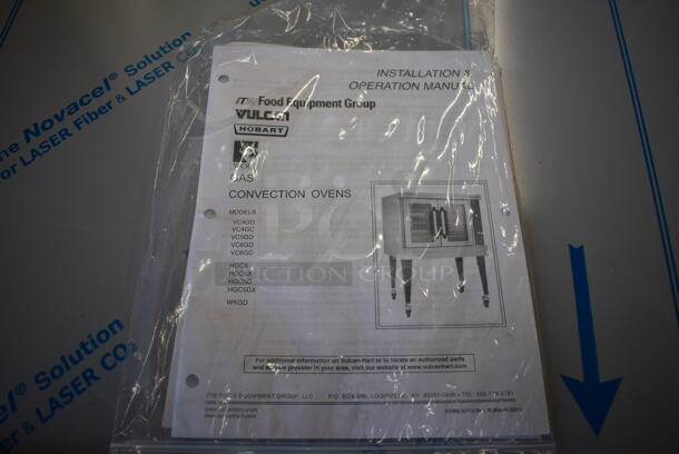 BRAND NEW! LATE MODEL! Vulcan VC5GDL Stainless Steel Commercial Propane Gas Powered Full Size Convection Oven w/ View Through Doors, Metal Oven Racks and Thermostatic Controls. 50,000 BTU. 40x32x32. Tested and Working! - Image 5 of 9