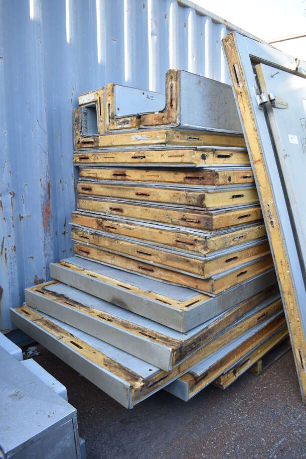 Harford 14'x10'x7.5' Walk In Cooler or Freezer Box w/ Russell AA28-134B Condenser. 115 Volts, 1 Phase. - Image 5 of 8