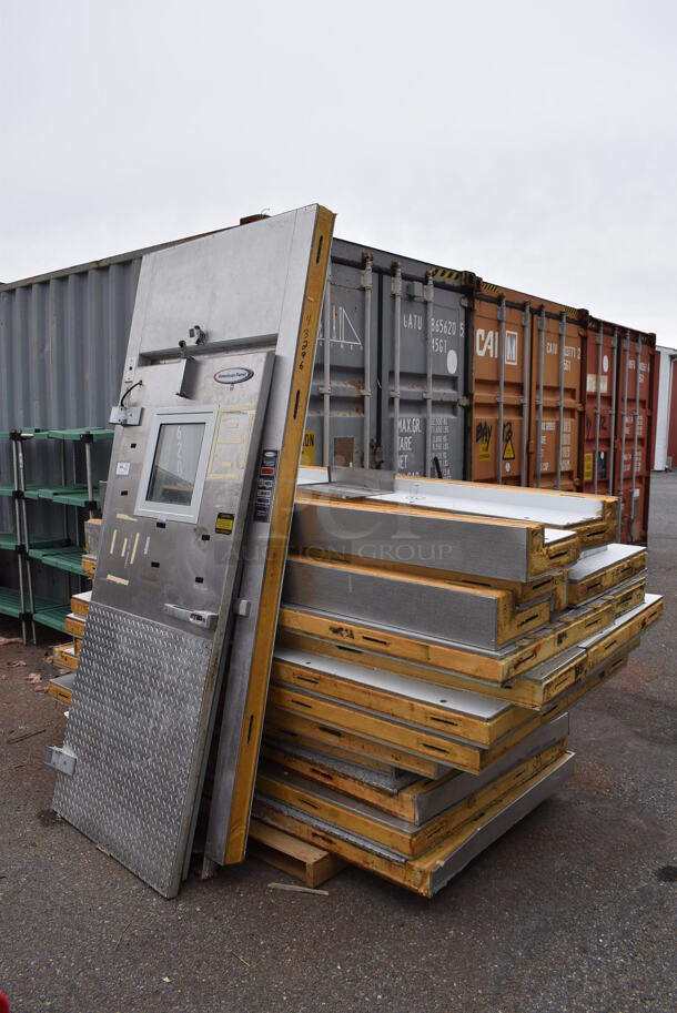 American Panel 6'x10'x8' Walk In Box w/ Floor. Does Not Have Compressor or Condenser - Image 4 of 5