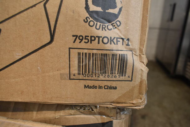 5 BRAND NEW IN BOX! Choice 4-5/8"x3-1/2"x2-1/2" Paper Food Containers. 5 Times Your Bid! - Image 4 of 6