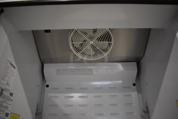 BRAND NEW! Pro-Kold CV16-ULH Metal Commercial Single Door Reach In Freezer Merchandiser w/ Poly Coated Racks. 120 Volts, 1 Phase. 30x28x79. Tested and Working! - Image 6 of 6