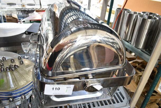 Stainless Steel Chafing Dish w/ Rolling Top.  - Image 2 of 6