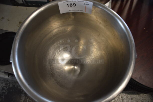 Hobart A-200-12 Stainless Steel 20 Quart Mixing Bowl. 14x12x10 - Image 2 of 4