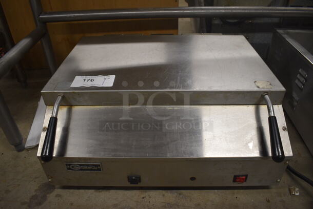 EmberGlo Stainless Steel Commercial Countertop Steamer. 22.5x20x9.5. Cannot Test Due To Plug Style - Image 1 of 6