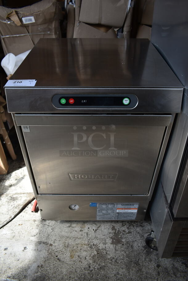 Hobart LXIH ENERGY STAR Stainless Steel Commercial Undercounter Dishwasher. 120/208-240 Volts, 1 Phase. - Image 1 of 9