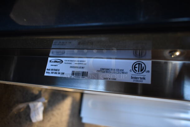 KoolMore KM-FR36EE-SS Stainless Steel Electric Powered 4 Burner Range. See Pictures for Damaged Stove Top. 240 Volts, 1 Phase.  - Image 6 of 6