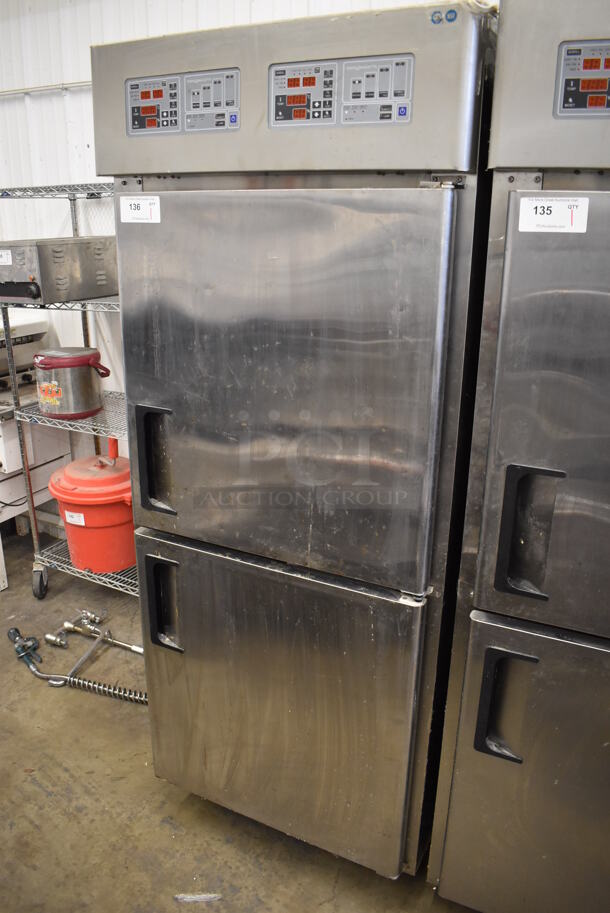 Paris Croissant SD-1 Stainless Steel Commercial 2 Half Size Door Reach In Dough Conditioner. 220 Volts. 31x45x76 - Image 3 of 7