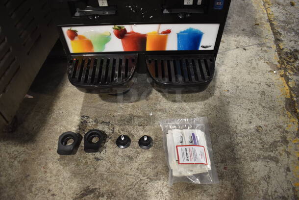 BRAND NEW! Vollrath VCBA128-37 Stainless Steel Commercial Countertop 2 Hopper Slushie Machine. Hoppers Have 1.6 Gallon Capacity. 115 Volts, 1 Phase. Tested and Working! - Image 3 of 8