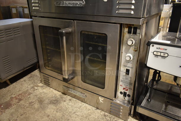2 Southbend SL-Series Stainless Steel Commercial Natural Gas Powered Full Size Convection Ovens w/ View Through Doors, Metal Oven Racks and Thermostatic Controls 2 Times Your Bid! - Image 3 of 8
