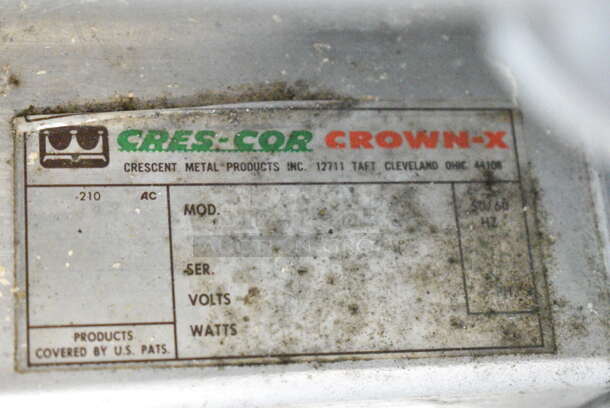 Cres Cor Metal Commercial Heated Holding Cabinet on Commercial Casters. Tested and Working! - Image 7 of 7
