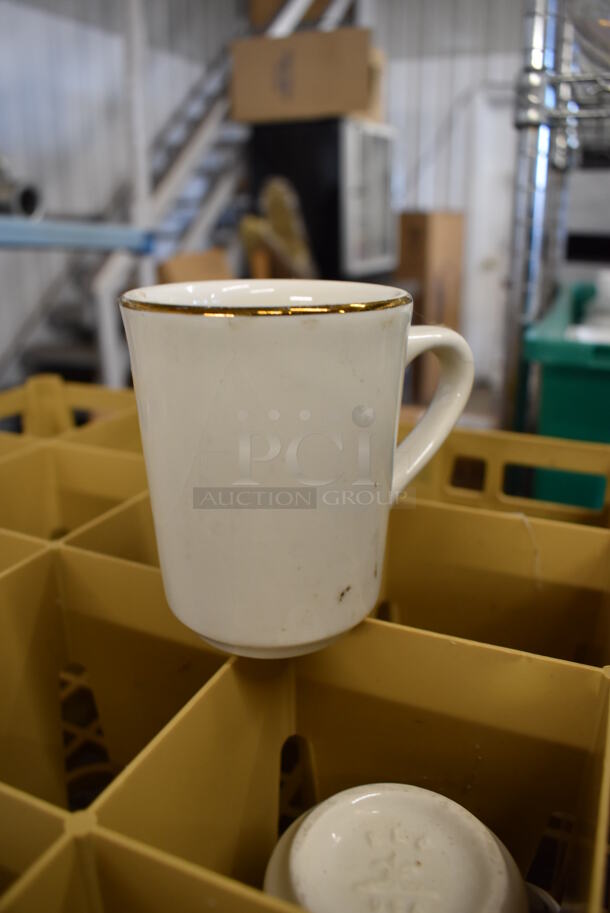 ALL ONE MONEY! Lot of 9 Caddies of Various Glasses Including Ceramic Mugs and Glass Stemware - Image 5 of 12