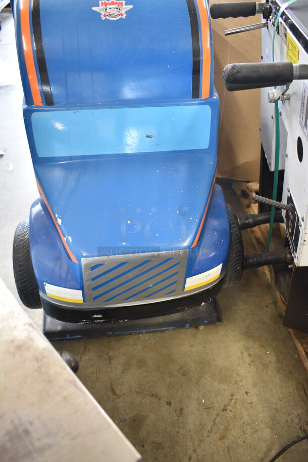 Metal Commercial Coin Operated Electric Powered Car Ride / Amusement Ride. Powers On But Needs To Be Serviced - Image 2 of 5