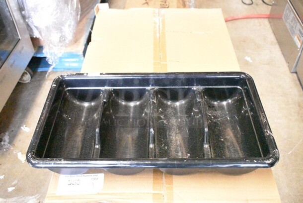 ALL ONE MONEY! Tier Lot of Various Items Including Napkin Dispenser, Metal Colander, Black Silverware Caddy.  - Image 5 of 7