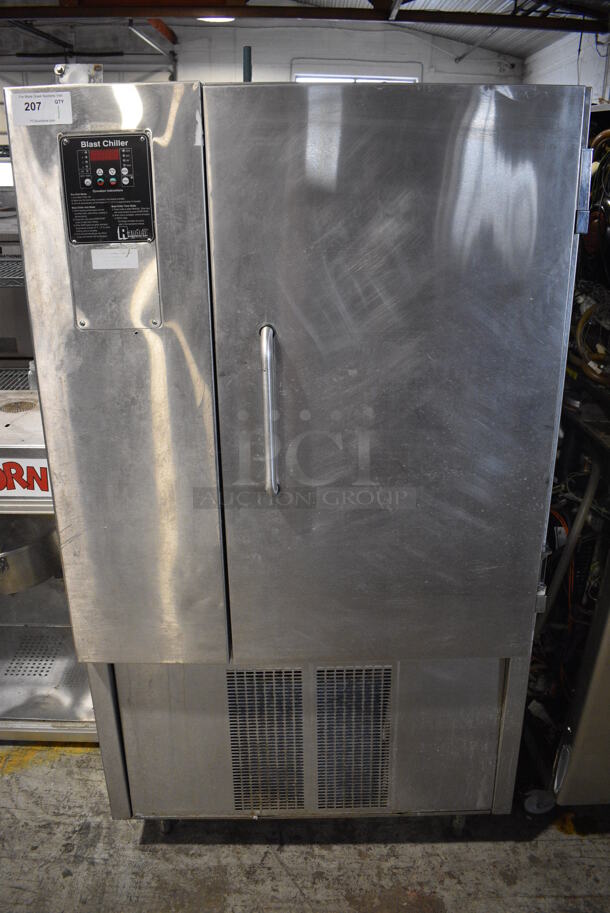 2013 Randell Model BC-18 Stainless Steel Commercial Floor Style Blast Chiller w/ Probe. 115/230 Volts, 1 Phase. 40x35x71