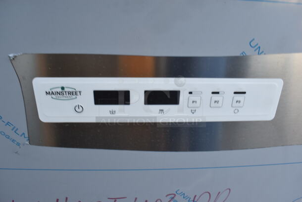 BRAND NEW SCRATCH AND DENT! 2022 Mainstreet 541HTDT403 Stainless Steel Commercial Straight Pass Through Dishwasher. 208-240 Volts, 3 Phase. - Image 4 of 8