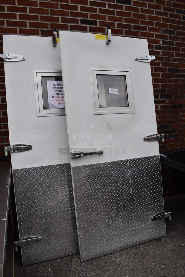 2 Walk In Doors. 41x6x86. 2 Times Your Bid! - Image 6 of 6