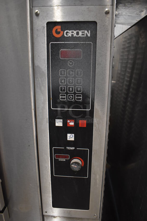 Groen Stainless Steel Commercial Natural Gas Powered Steam Cabinet. 44x43x51 - Image 3 of 5