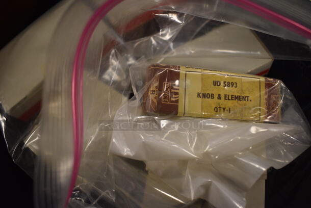 ALL ONE MONEY! Lot of Rolls Royce Items Including Clock, License Plate Cover, Cuff Links, Windshield Wiper Blades, Spirit of Ecstasy Emblem, Flash Light, Aprons, Car Parts and Mini Fuses - Image 11 of 12