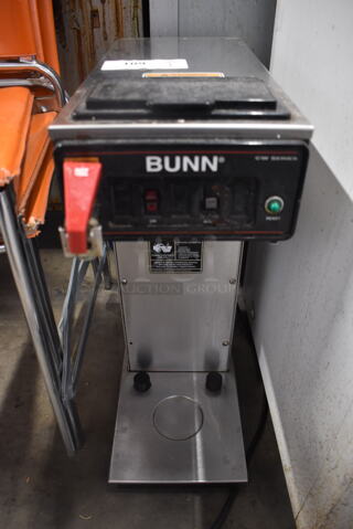 Bunn CWTF15-APS Stainless Steel Commercial Countertop Coffee Machine w/ Hot Water Dispenser. 120 Volts, 1 Phase. 8x21x24